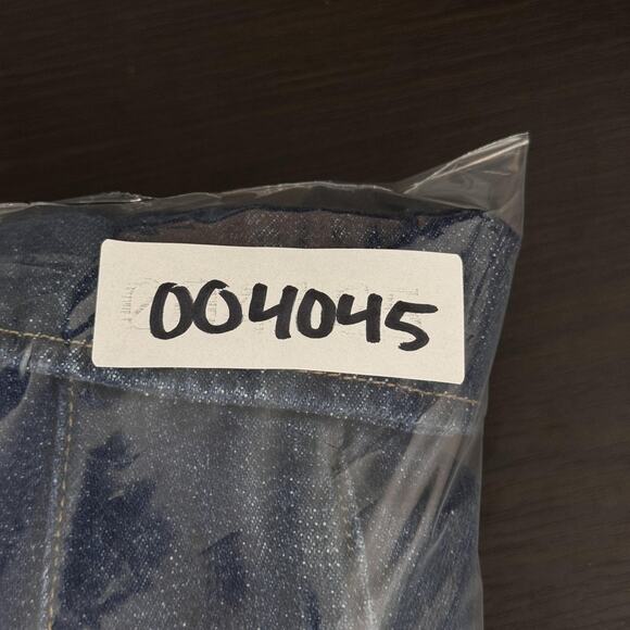 J Crew Denim Blazer Jacket Womens 12 Jean Short Gold Button Utility Preppy Chic - Picture 10 of 10